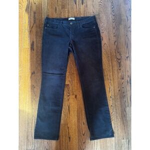 Madewell Rail Straight Corduroy Pants Charcoal Gray 31x32